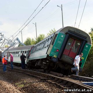 В Харькове на ходу взорвали поезд 
